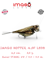 Воблер IMAGO LURES HOPPER 4.5F, 3,3гр., цвет LBGB