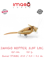 Воблер IMAGO LURES HOPPER 3.5F, 2,2гр., цвет LBC