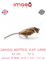 Воблер IMAGO LURES HOPPER 3.5F, 2,2гр., цвет LBDB