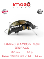 Воблер IMAGO LURES MAYBUG 3.5F Surface, 2,5гр.