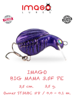 Воблер IMAGO LURES BIG MAMA 3.5F (плавающий), 3,5гр. цвет - PE