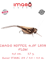 Воблер IMAGO LURES HOPPER 4.5F FLOW (без лопатки), 2,7гр., цвет LBDB