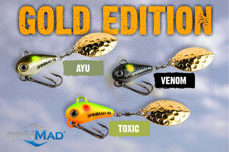 Тейл-спиннеры MAG GOLD EDITION