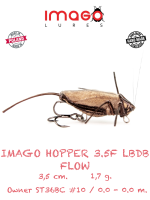 Воблер IMAGO LURES HOPPER 3.5F FLOW (без лопатки), 1,7гр., цвет LBDB