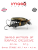 Воблер IMAGO LURES MAYBUG 3F Surface Exclusive, 2,5гр.