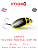 Воблер IMAGO LURES DIVING BEETLE 3.5F (плавающий), 2,6гр. цвет - BK