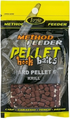 Насадочный пеллетс METHOD FEEDER HOOK BAITS "KRILL" 6mm.