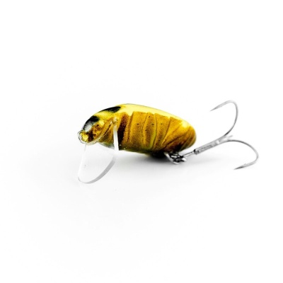 Воблер IMAGO LURES DIVING BEETLE 3.5S (тонущий), 3гр. цвет - BK